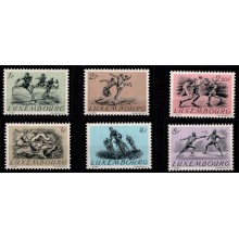1952 - Luxembourg - AFA 491-96 - Frimærke - Ustemplet.